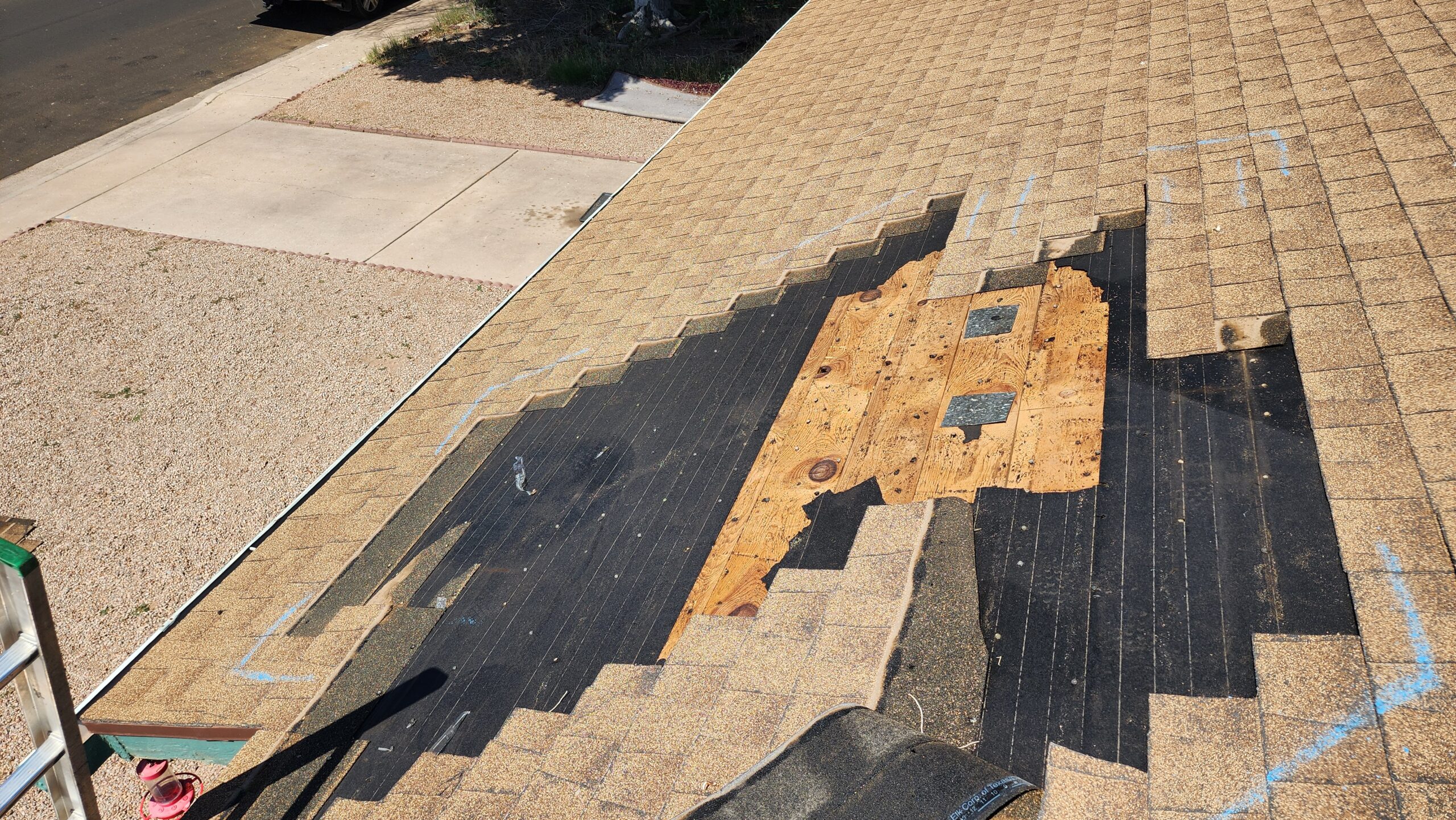 Roof inspection in Chandler Arizona