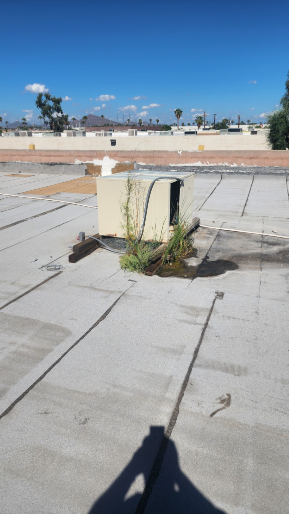 commercial flat roof inspection in Phoenix Arizona