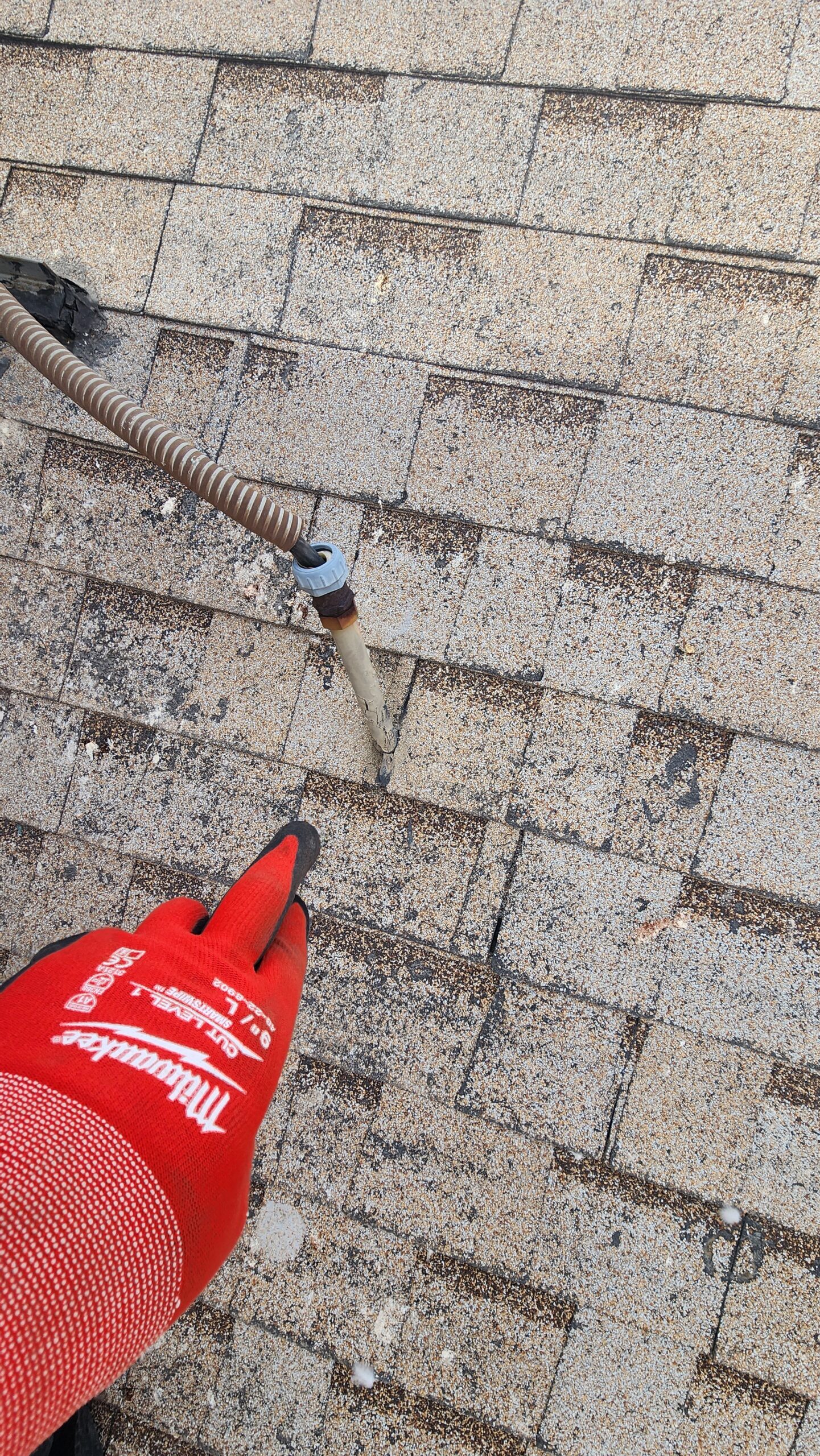 Roof leak detection inspection in Gilbert