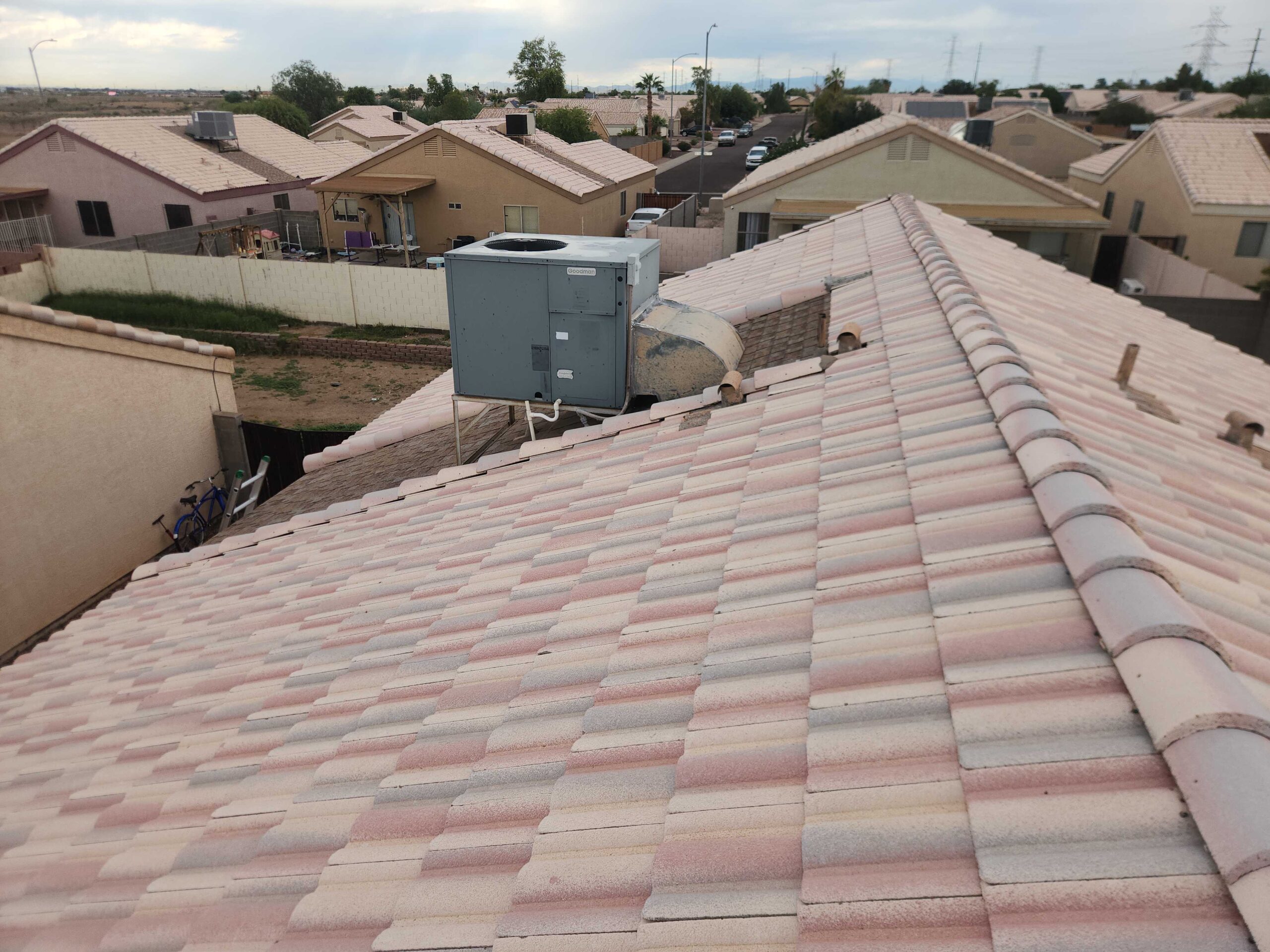 Roof leak detection inspection in Peoria