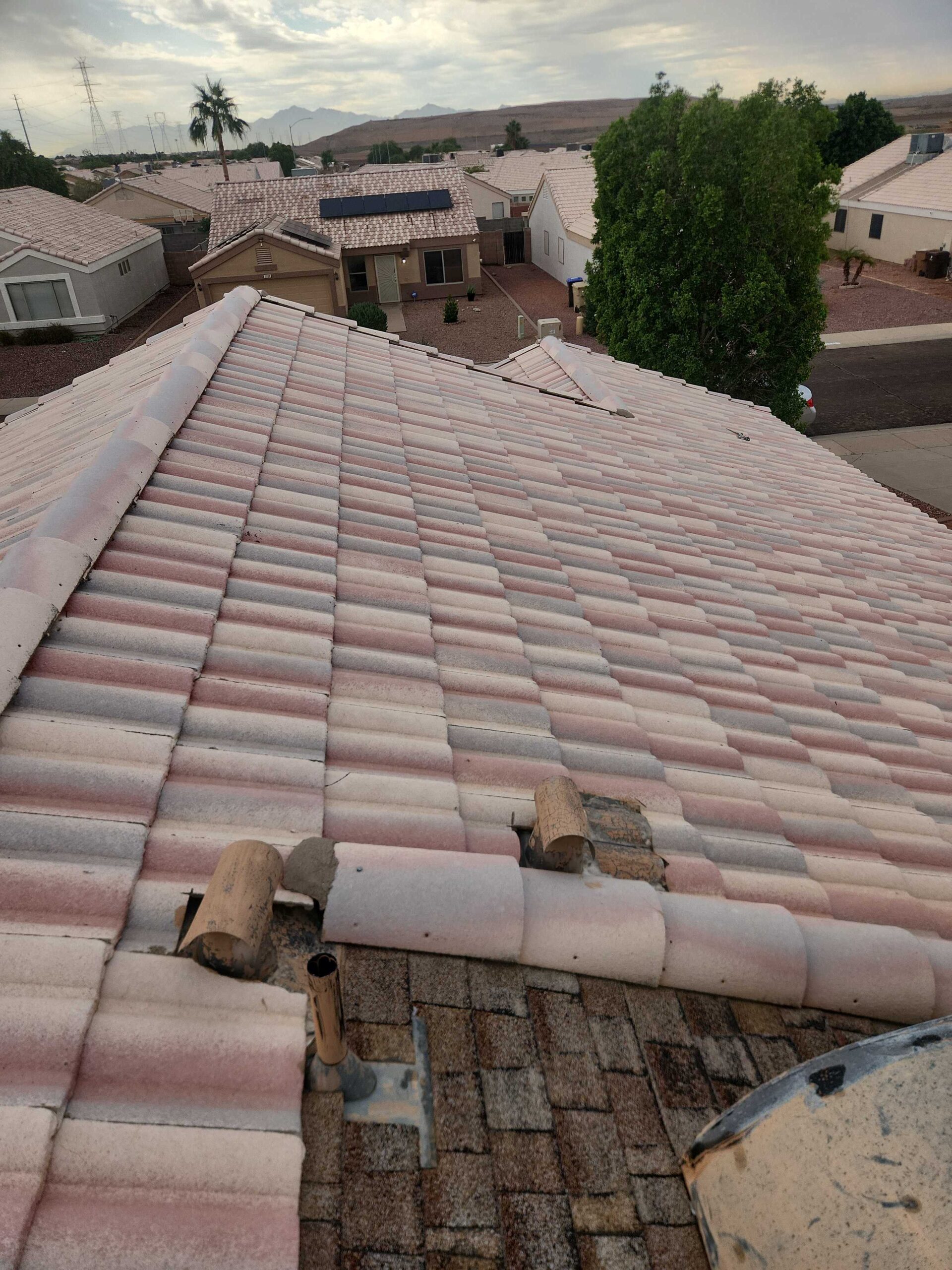 Roof leak detection inspection in Peoria