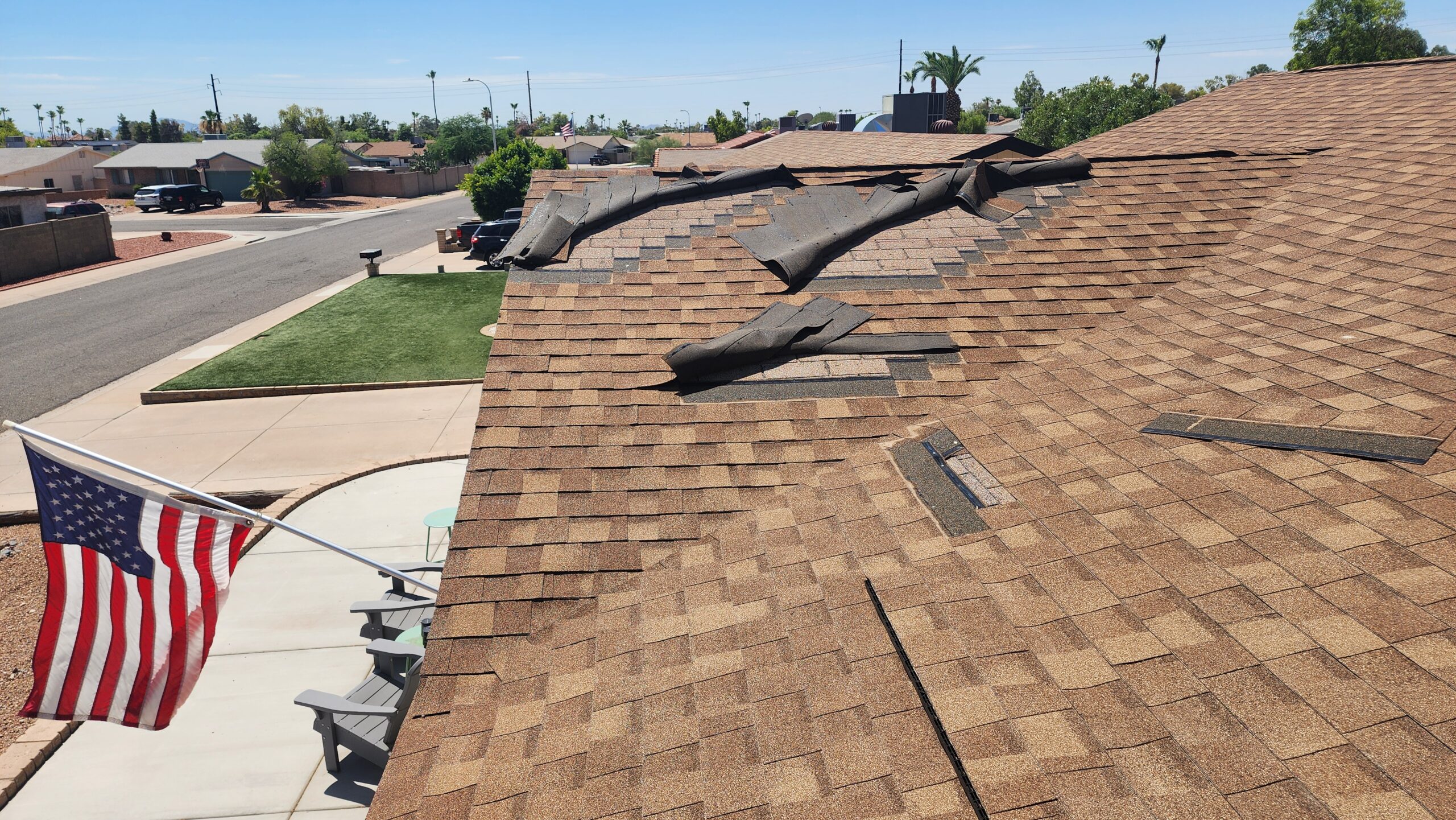 Roof inspection in Phoenix Arizona